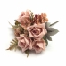 BUQUÊ DE ROSA C/ COMPLE. X7 HASTES 